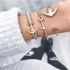 Paul Hewitt Lederarmband hellgrau rosé Produktbild-Vorschau 2