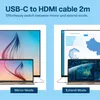 MMOBIEL USB-C zu HDMI Kabel 2 m - 4K@30Hz - Thunderbolt 3 Produktbild-Vorschau 2