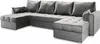 Masseno Ecksofa NAKO mit Schlaffunktion U-Form, Sofa mit Produktbild-Vorschau 2