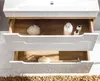 Badezimmer Möbel Set Hochglanz weiß inkl. 61 cm Produktbild-Vorschau 3