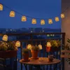 Ghirlanda luminosa a LED con pannello solare, 10 lanterne Anteprima dell’immagine prodotto 7