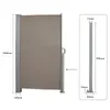 Jopassy  Seitenmarkise Markisen Ausziehbar 180x300cm Produktbild-Vorschau 7