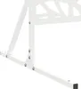 vidaXL Sichtschutz 100 x 50 x 180 cm Stahl Weiß Produktbild-Vorschau 7