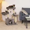 tiragraffi compatto lionto 85 cm, albero per gatti Anteprima dell’immagine prodotto 2