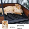 WISFOR Katzenkäfig rollbar, Katzengehege mit Bodenschale, Produktbild-Vorschau 6