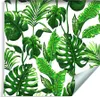10m VLIES TAPETE Rolle Grüne Monstera Palmem Blätter NATUR Produktbild-Vorschau 1