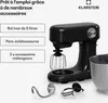 Klarstein Bella Evo Robot Pâtissier 1500W – 5L Bol Inox, 12 Voir les images du produit 6