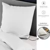 liebling - Satin Bettwäsche, weiß, 1 x Bettbezug 155 x 220 Produktbild-Vorschau 2