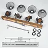 Cotes »Cotes« Deckenlampe, Holz/Metall, Braun/Schwarz Produktbild-Vorschau 5