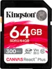 Kingston 64gb Speicherkarte Schwarz  Schwarz One Size Produktbild-Vorschau 1