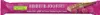 A product wrapper for a raspberry yogurt chocolate stick. Voir les images du produit