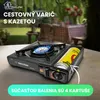 Extralink Kempingový plynový varič 2v1 prenosný s kufríkom, Náhľad obrázku produktu 2