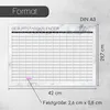 Geburtstagskalender mit Marmor-Optik I DIN A3 I Produktbild-Vorschau 2