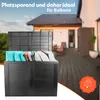 BigDean Aufbewahrungsbox Garten 170L mit Stecksystem aus Produktbild-Vorschau 2