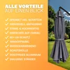 KINGSLEEVE® Ombrellone protezione UV 80+ Ø330 cm Anteprima dell’immagine prodotto 9