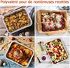 Joyfair Edelstahl Rechteckige Lasagneform 32x25x8cm Produktbild-Vorschau 7
