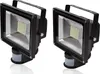 Greenmigo  2pcs 50W LED Fluter SMD Strahler mit PIR Produktbild-Vorschau 1