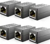 deleyCON 6 Stück RJ45 Kupplung (1000 Mbit) Gigabit LAN Produktbild-Vorschau 1