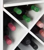 Regał na wino Relaxdays z uchwytem na kieliszki, na 22 Podgląd zdjęcia produktu 6
