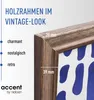 accent by nielsen Holz Bilderrahmen Vintage, 40x50 cm, Produktbild-Vorschau 3
