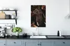 MuchoWow® Poster Elefant - Blumen - Gold 60x90 cm - Produktbild-Vorschau 3