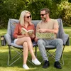 Doppel-Campingstuhl · Klapp-Outdoor-Loveseat · 6 cm dickes Produktbild-Vorschau 12