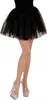 Widmann Damen Tutu, schwarz, schlichte Tüll-Optik, ca. 35cm Produktbild-Vorschau 2