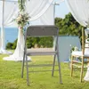 Klappstuhl 2er Set Lounge-Sessel mit Polster Besuchersstuhl Produktbild-Vorschau 10