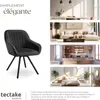 Chaise pivotante avec accoudoirs Snug en velours, Voir les images du produit 7
