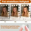ZMH lustro do makijażu 60X80CM LED Hollywood Bluetooth 3 Podgląd zdjęcia produktu 4