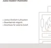 Justus | Kaminofen | Usedom 5 | 5,5 kW | Stahl Schwarz, Produktbild-Vorschau 9