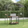 "im Angebot" Grillpavillon mit Seitenregalen Anthrazit Produktbild-Vorschau 1
