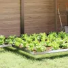 vidaXL Schneckenzaun 4 stk. 13,5 x 13,5 x 25 cm Verzinkter Produktbild-Vorschau 2