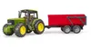 Traktor John Deere 6920 s červeným sklápěčem Náhled obrázku produktu 1