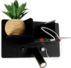 Moderne Wandleuchte Schwarz inkl  LED mit USB Thijs Produktbild-Vorschau 1