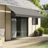 vidaXL Tenda retrattile antracite 350x150 cm in tessuto e Anteprima dell’immagine prodotto 2