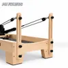 PH Fitness Pilates Reformer – Professionelles Holz Produktbild-Vorschau 5