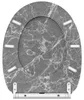 Sedile WC SANILO® con meccanismo Soft-Close Grigio marmo Anteprima dell’immagine prodotto 6