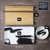 Moritz & Moritz Sushi Set 10tlg Pinselstriche Schwarz Produktbild-Vorschau 7