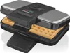 Cloer 1459 Brüsseler Waffeleisen c-quadrat heavy für 2 XXL Produktbild-Vorschau 1