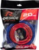 A product package containing red and blue cables. Produktbild-Vorschau