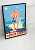 Poster - Canvas - Leinwand - 29,7 cm x 42 cm - Monte Carlo Produktbild-Vorschau 3