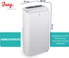 JUNG 3-in-1-Klimagerät TK06 mobile Klimaanlage mit Produktbild-Vorschau 2