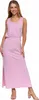 DONNA MAXI SUIT con spacco Abito lungo per l'estate Anteprima dell’immagine prodotto 4