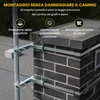 Extralink Supporto da camino per antenna satellitare, Anteprima dell’immagine prodotto 4