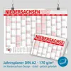 itenga Jahresplaner Niedersachsen 2027 Wandkalender DIN A2 Produktbild-Vorschau 2