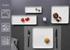 Servierplatte 20,5x7,5cm 6er Set Skagen Produktbild-Vorschau 3