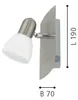EGLO ENEA, Oberfläche, Rund, 1 Glühbirne(n), E14, IP20, Produktbild-Vorschau 13