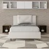 ITYHOME - Gepolstertes Bett mit Lattenrost 120x210 mit Produktbild-Vorschau 2