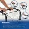 Mobiclinic Rollator Aluminium schwarz faltbar leicht Produktbild-Vorschau 4